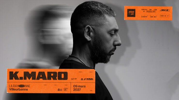 K.MARO en concert RNB Rap le 09 mars 2027 à la Rayonne Lyon. Tous nos concerts rap High-lo sur Totaal Rez, agenda et billetterie, tickets, les concerts à lyon.